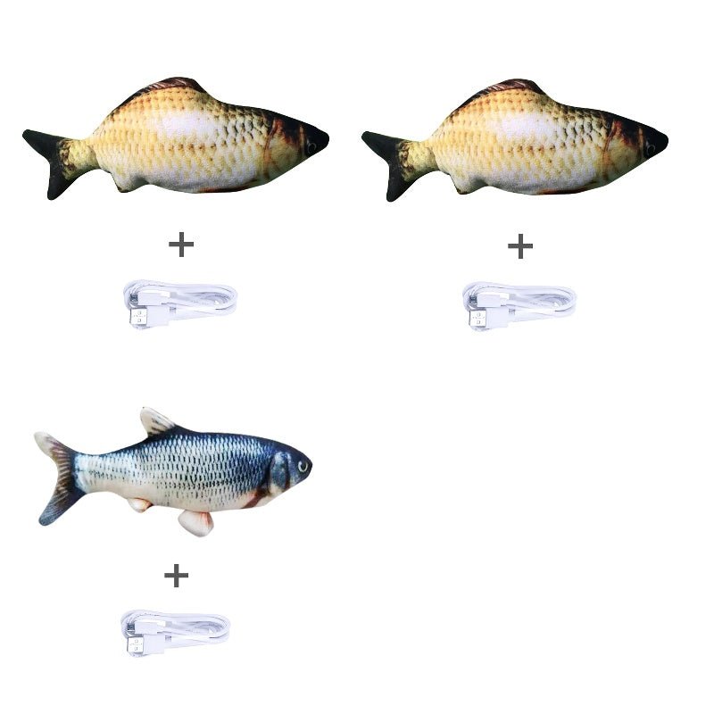 Without Cat Nip Version - Electric Jumping Fish Simulation Electric Fish Toy - key words