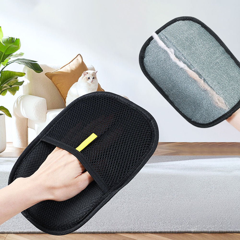 Pet Hair Remover Mitt Pet Hair Remover Gloves Deshedding Brush Glove For Dog Cat Rabbit With Long Short Curly Hair - key words