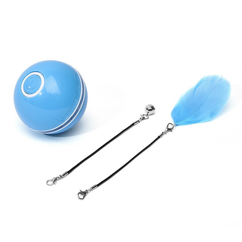 LED Laser Electronic Rolling Pet Funny Cat Toy Ball - key words