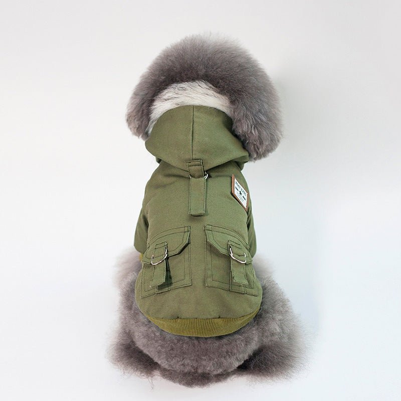 Cap dog coat - key words