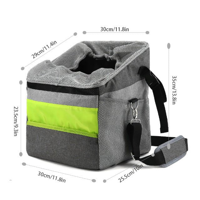 Pet bag bicycle basket pet bag - key words