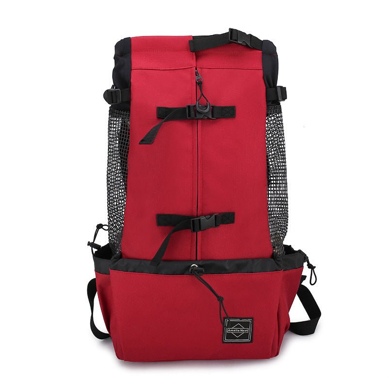 Pet Dog Carrier Bag Carrier For Dogs Backpack Out Double Shoulder Portable Travel Backpack Outdoor Dog Carrier Bag Travel - key words