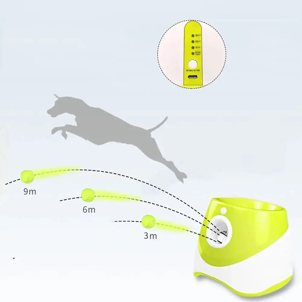 Automatic Tennis Ball Launcher - Everpeakgoods
