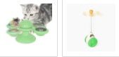 Cat Rotating Windmill Multi-Function Toys Itch Scratching Device Teeth Shining Toy - key words
