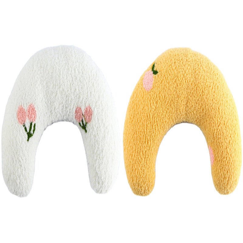Little Pillow For Cats Fashion Neck Protector Deep Sleep Puppy U-Shaped Pillow Pets Pillow Kitten Headrest Dog Sleeping Pillow Pet Products - key words
