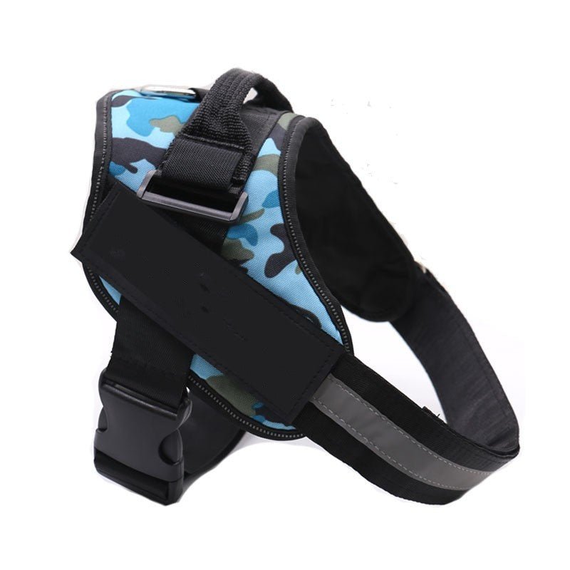 Personalized Dog Harness NO PULL Reflective Breathable Adjustable Pet Harness Vest For Small Large Dog Custom Patch Pet Supplies - key words