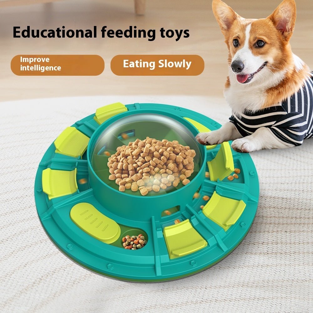 Interactive Dog Puzzle Toy For IQ Improvement And Slow Feeding Suitable For All Sizes Pets Nutritious Diet-Friendly Non-Electric Plastic Pets Game Pet Products - key words