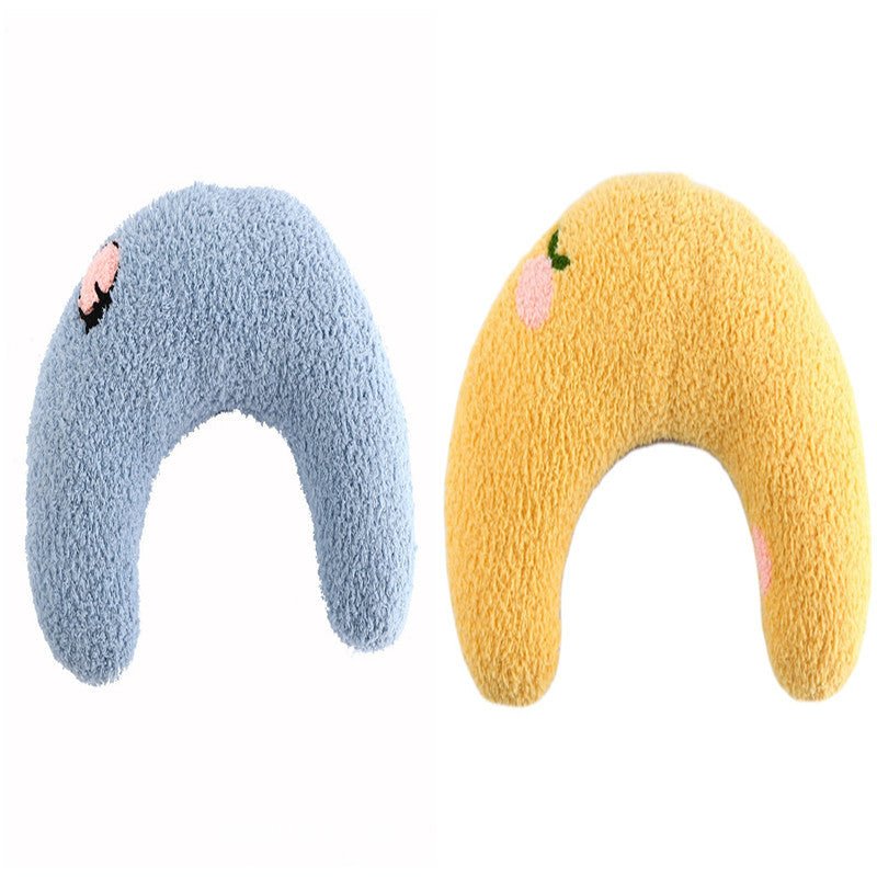 Little Pillow For Cats Fashion Neck Protector Deep Sleep Puppy U-Shaped Pillow Pets Pillow Kitten Headrest Dog Sleeping Pillow Pet Products - key words