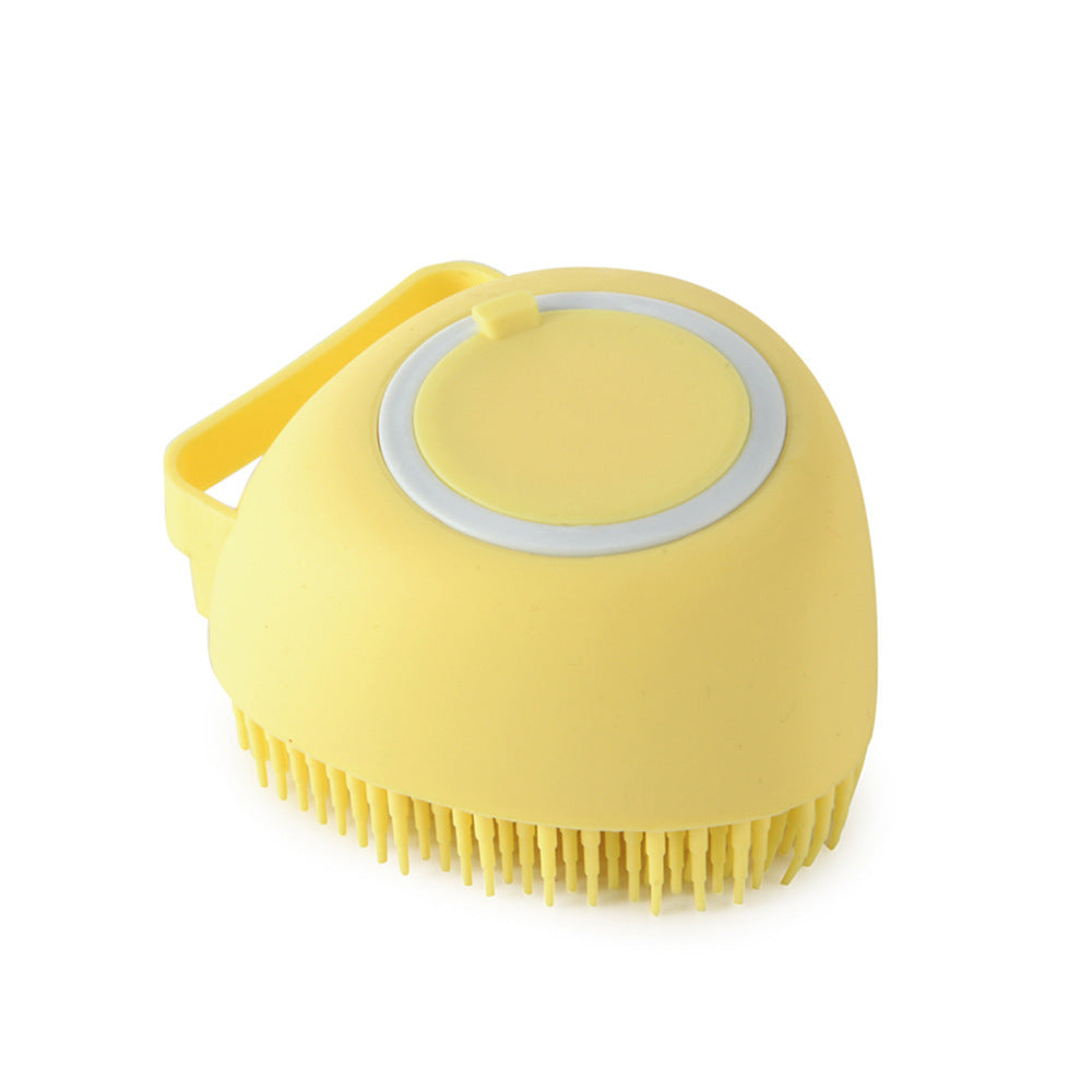 Silicone Dog Bath Massage Gloves Brush Pet Cat Bathroom Cleaning Tool Comb Brush For Dog Can Pour Shampoo Dog Grooming Supplies - key words