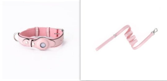 Airtag Pet Collar Tracker Protective Cover Leather Collar - key words
