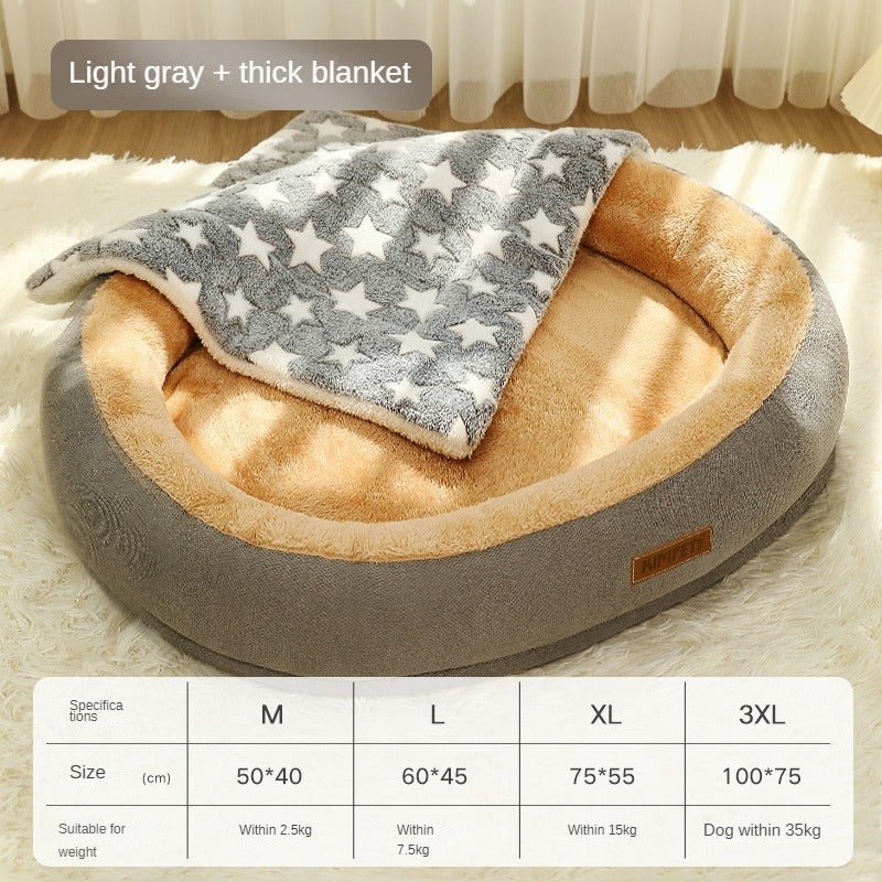 Removable And Washable Dog Bed Warm Cat Bed For Sleeping - key words