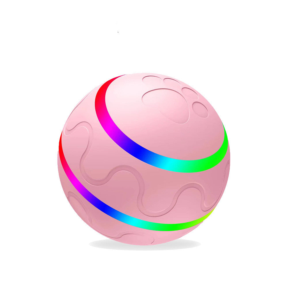 Pet New Cat Wicked Ball Toy Intelligent Ball USB Cat Toys Self Rotating Ball Automatic Rotation Ball - key words