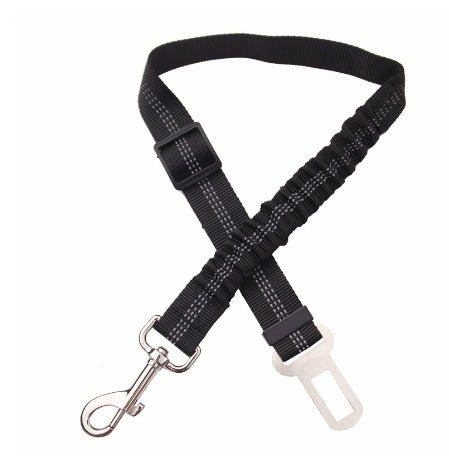 Adjustable Dog Seat Belt Dog Car Seatbelt Harness Leads Elastic Reflective Safety Rope - key words