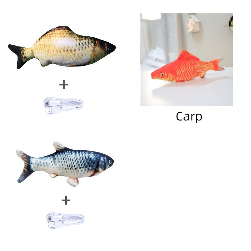 Without Cat Nip Version - Electric Jumping Fish Simulation Electric Fish Toy - key words