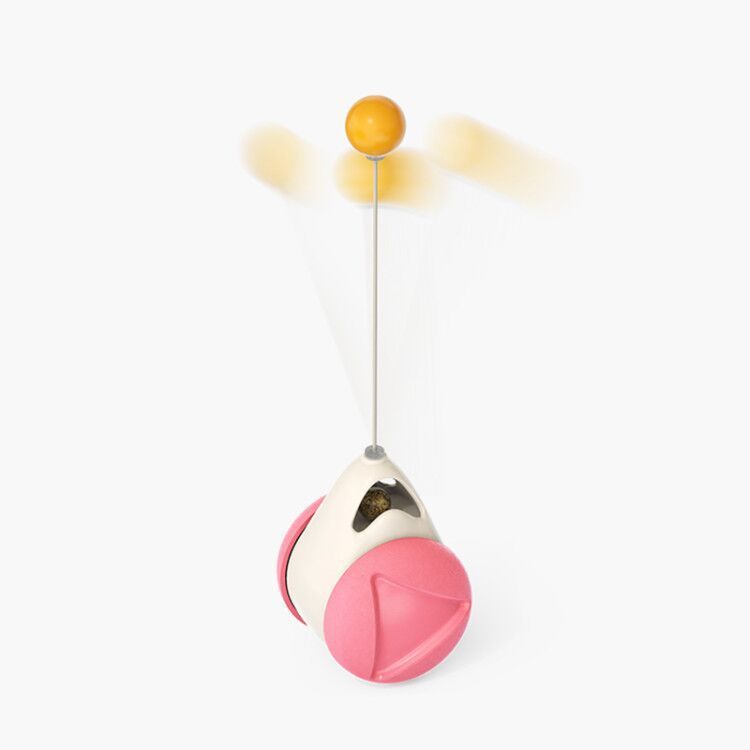 Cat Rotating Windmill Multi-Function Toys Itch Scratching Device Teeth Shining Toy - key words