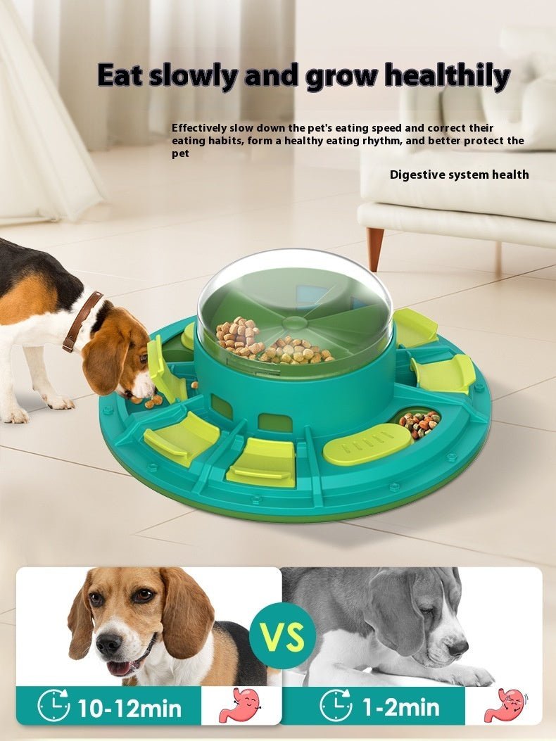 Interactive Dog Puzzle Toy For IQ Improvement And Slow Feeding Suitable For All Sizes Pets Nutritious Diet-Friendly Non-Electric Plastic Pets Game Pet Products - key words