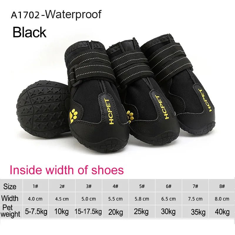 4pcs/set Pet Dog Shoes - Everpeakgoods
