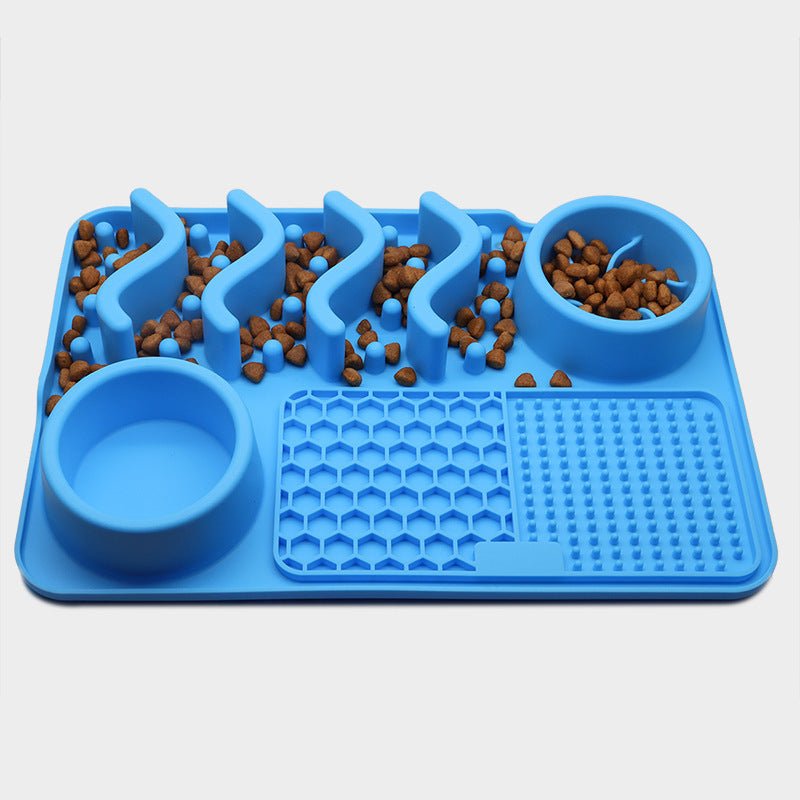Dog Silicone Licking Pad Pet Licking Mat Silicone Smelling Mat Multifunctional Food Bowl Pets Supplies - key words