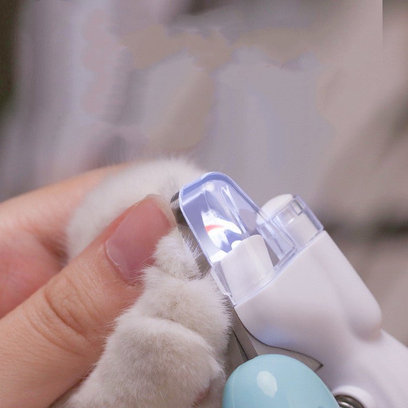 Pet Nail Clippers Dog Nail Clippers Cat Nail Clippers LED Electric Nail Grinder Pet Supplies LED Light Pet Nail Clippers - key words