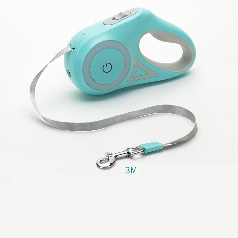Dog Leash Retractable Leash And Dog Collar Spotlight Automatic Pet Dog Cat Traction Rope For Small Medium Dogs Pet Product - key words