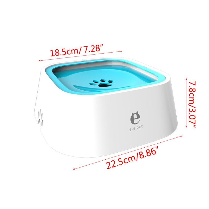 Portable Dog Bowl Pet Floating Bowl Splash-proof - key words