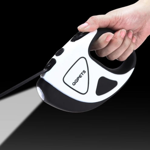 Pet Dog Automatic Retractable Fiber Leash Night Safety LED Shining Automatic Stretching Dog Hand Holding Rope Pet Supplies - key words