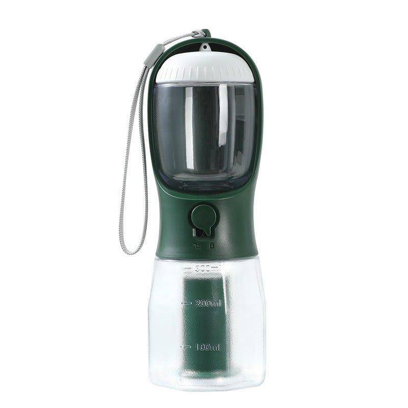 Dog Water Cup Drinking Food Garbage Bag Three-in-one Portable Small Multi-functional Pet Cups Pets Supplies - key words