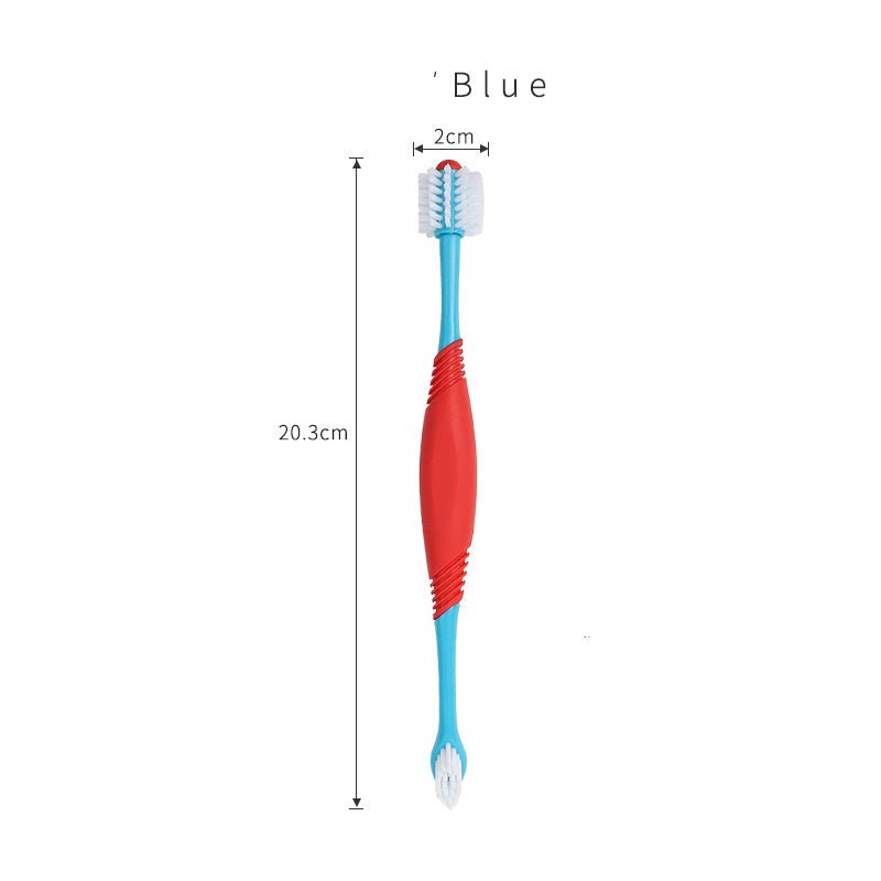 Pet Dental Supplies Fingers Double-headed Toothbrush Teeth Cleaning - key words