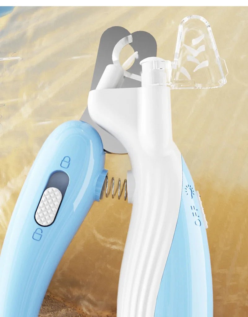 Pet Nail Clippers Dog Nail Clippers Cat Nail Clippers LED Electric Nail Grinder Pet Supplies LED Light Pet Nail Clippers - key words