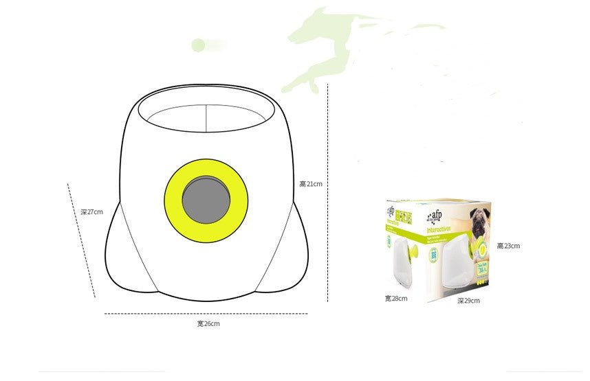 Dog Pet Automatic Interactive Ball Launcher - key words