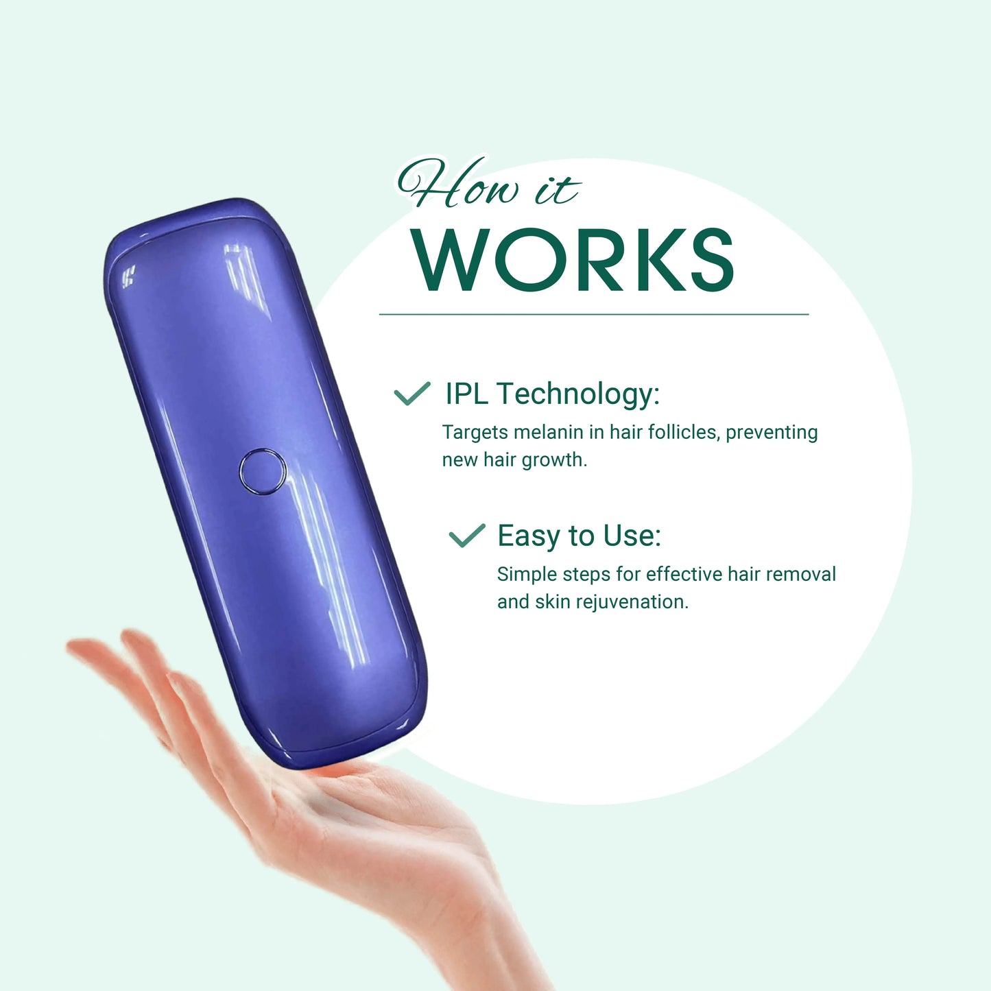 Laser IPL Hair Removal - Everpeakgoods