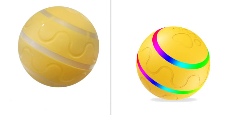 Pet New Cat Wicked Ball Toy Intelligent Ball USB Cat Toys Self Rotating Ball Automatic Rotation Ball - key words