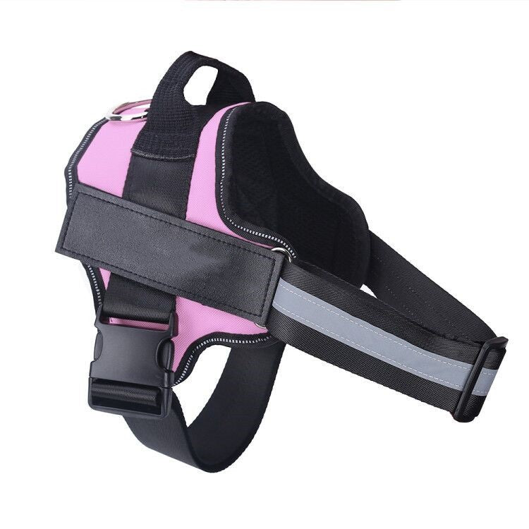 Personalized Dog Harness NO PULL Reflective Breathable Adjustable Pet Harness Vest For Small Large Dog Custom Patch Pet Supplies - key words