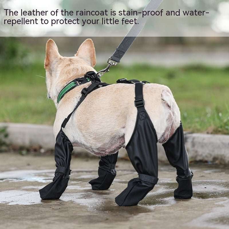 Waterproof Dog Shoes Adjustable Dog Boots Pet Breathbale Shoes For Outdoor Walking Soft French Dog Shoes Pets Paws Protector Pet Products - key words