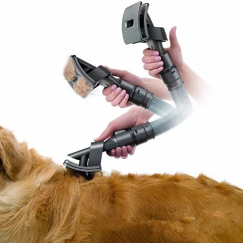 Pet Grooming Brush Tool Pet Vacuum Cleaner Brush Attachment - key words