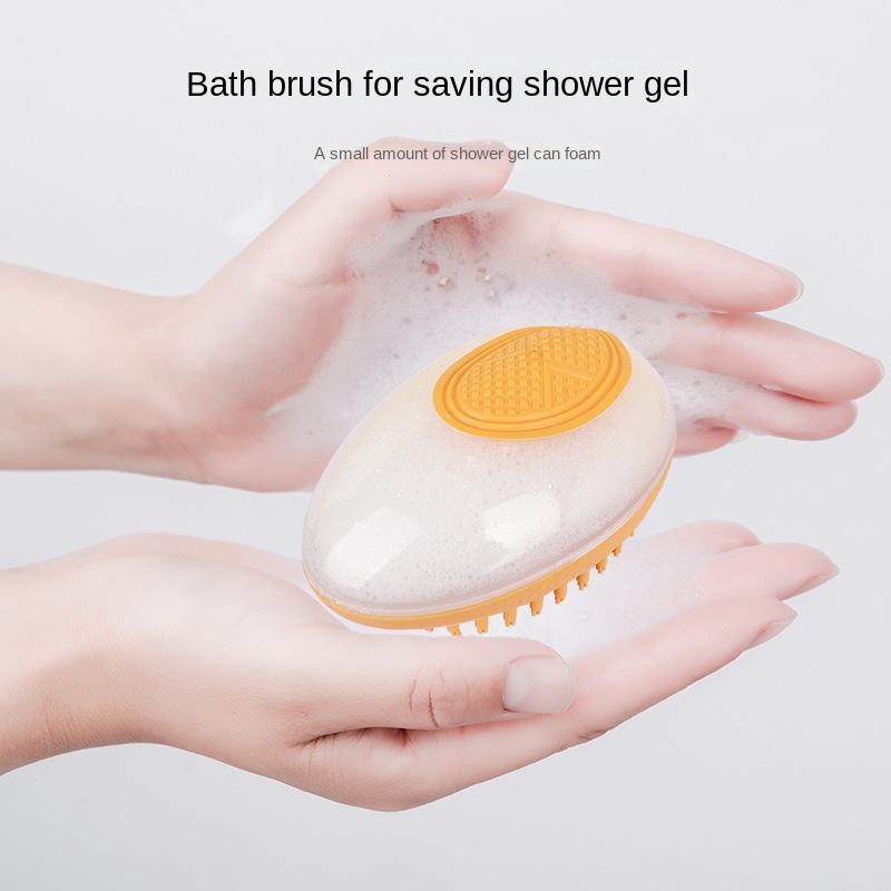 Dog Cat Bath Brush 2-in-1 Pet SPA Massage Comb Soft Silicone Pets Shower Hair Grooming Cmob Dog Cleaning Tool Pet Products - key words