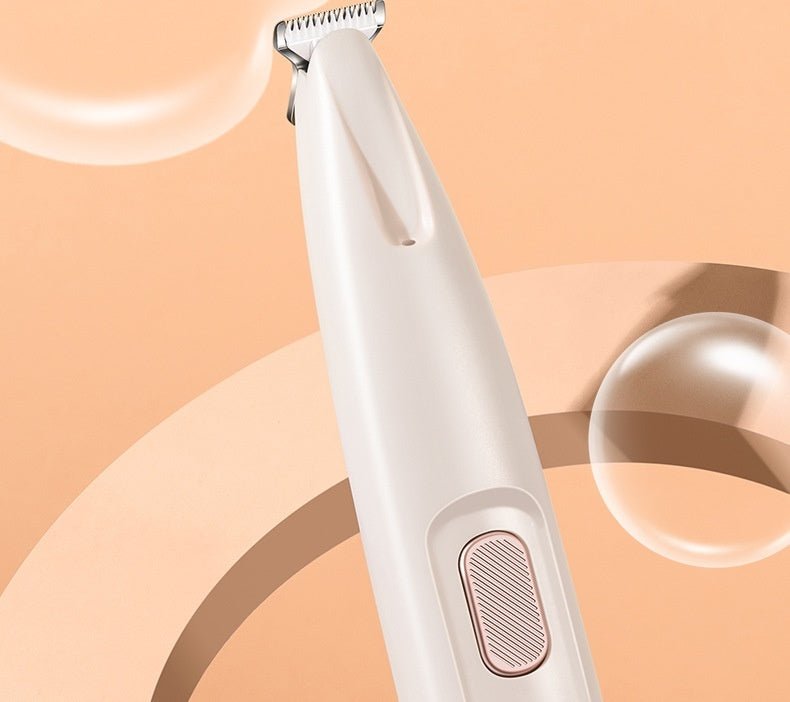Pets Dog Paw Trimmer With LED Light Fully Waterproof Pet Hair Trimmer With LED Display Dog Clippers For Grooming Widen Blade - key words