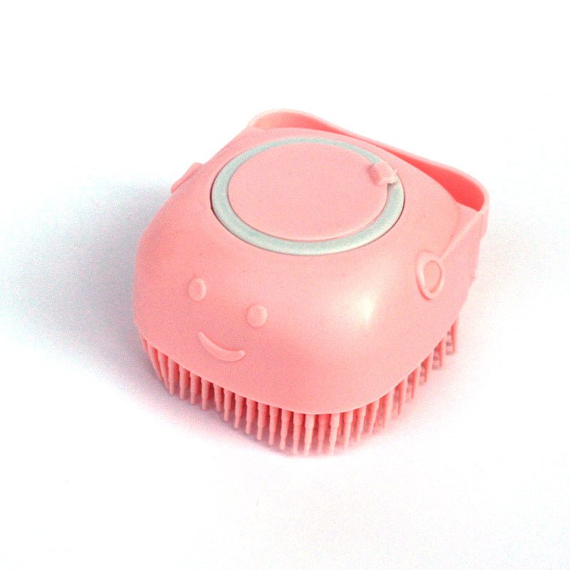 Silicone Dog Bath Massage Gloves Brush Pet Cat Bathroom Cleaning Tool Comb Brush For Dog Can Pour Shampoo Dog Grooming Supplies - key words