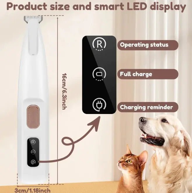 Pets Paw Trimmer w/LED Light - Everpeakgoods