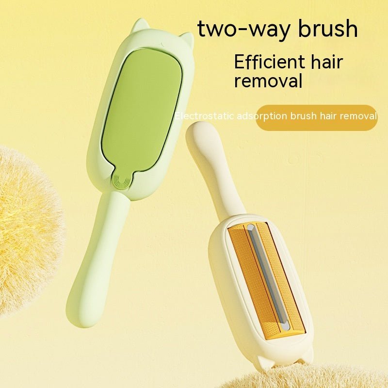 Pet Dog Cat Hair Brush Electrostatic Adsorption Two-way Roller Pet Products - key words