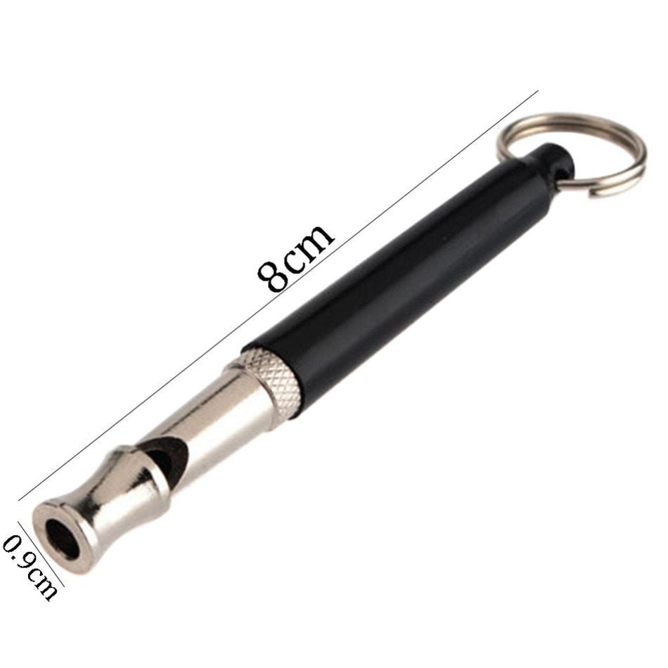 1Pcs Pet Dog Cat Training Obedience Black Whistle Ultrasonic Supersonic Sound Pitch Quiet Trainning Whistles Pets Supplies - Everpeakgoods