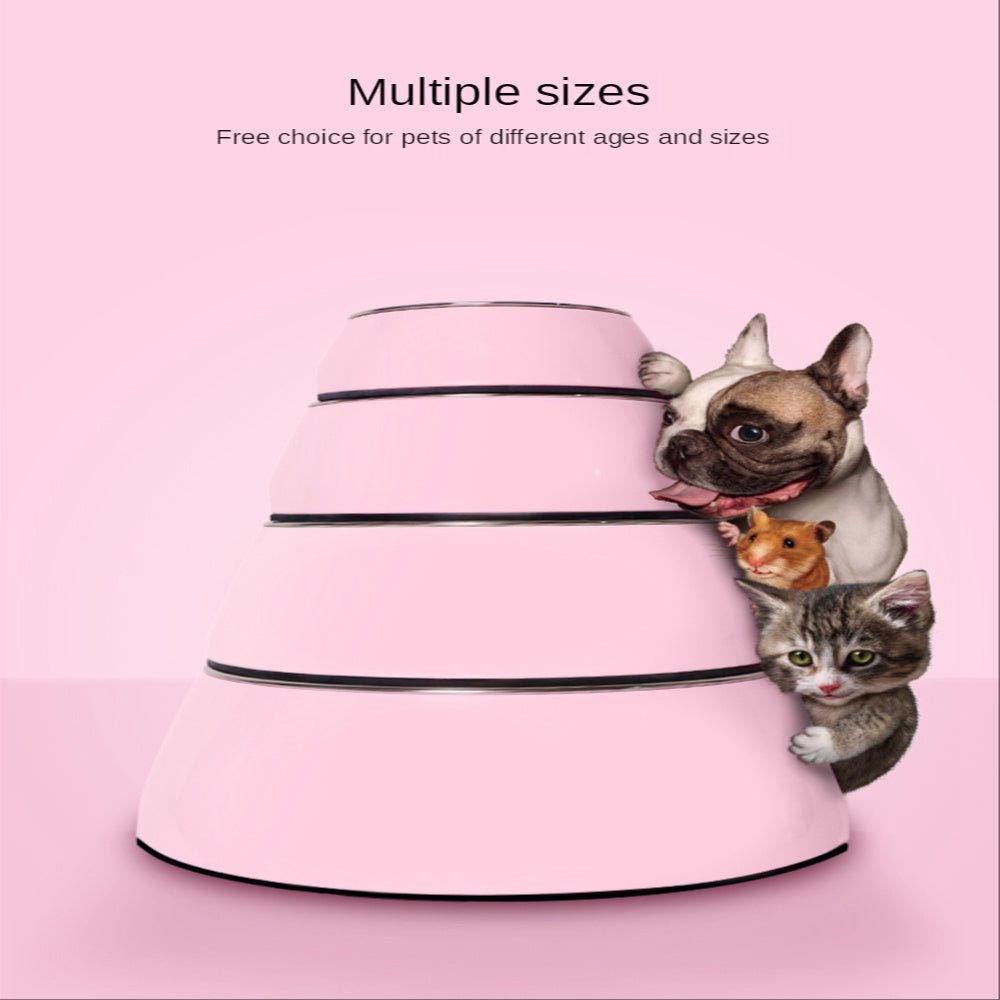 Dog Supplies Bowls Large Stainless Steel Food Bowls Pet Cat Bowls - key words