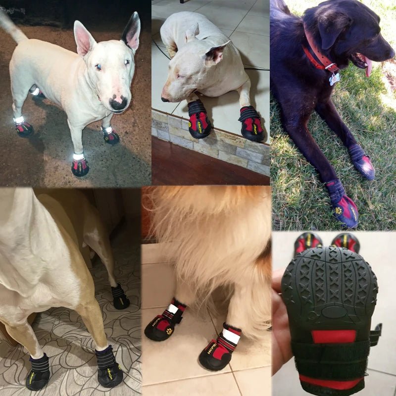4pcs/set Pet Dog Shoes - Everpeakgoods