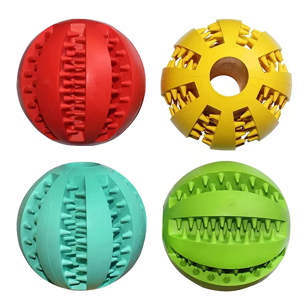 Toys for Dogs Rubber Dog Ball for Puppy Funny Dog Toys for Pet Puppies Large Dogs Tooth Cleaning Snack Ball Toy for Pet Products - key words