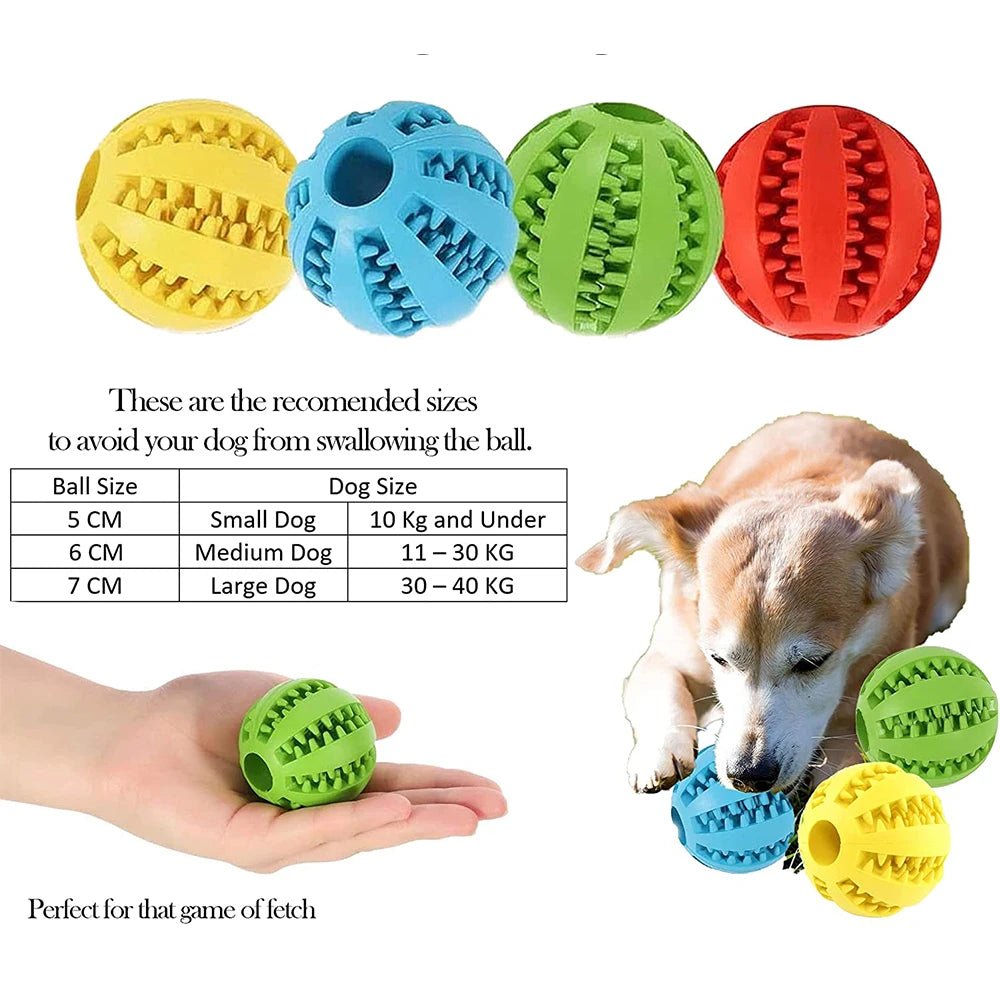 Toys for Dogs Rubber Dog Ball for Puppy Funny Dog Toys for Pet Puppies Large Dogs Tooth Cleaning Snack Ball Toy for Pet Products - key words