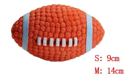 HOOPET Pet Dog Toy Balls Squeak Puppy Toys Interesting Tennis Football Tooth Cleaning Toys for Dogs - key words