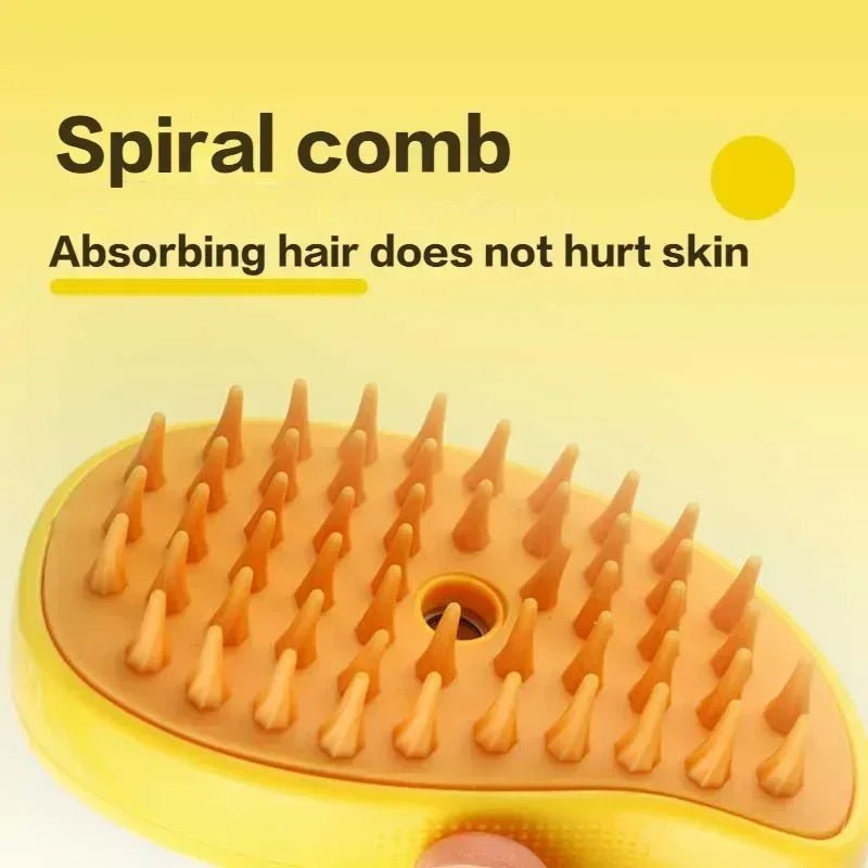3 - in - 1 Electric Spray Cat Hair Brush - Everpeakgoods