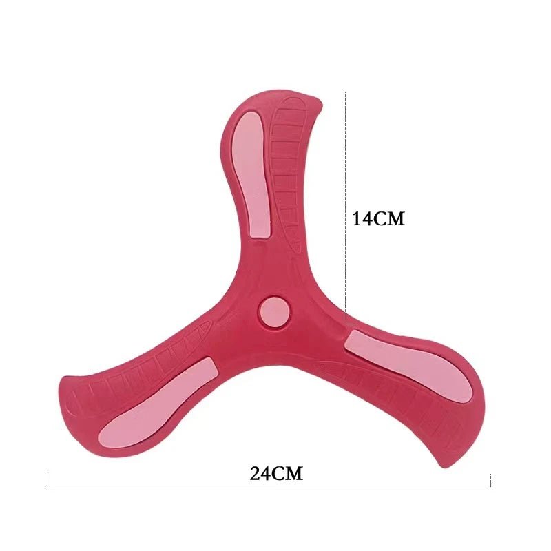 1PC Flying Boomerang Pet Dog Toy Outdoor Accessories Interactive Boomerang Outdoor Children Toys Pet Supplies Dog Training Toys - key words