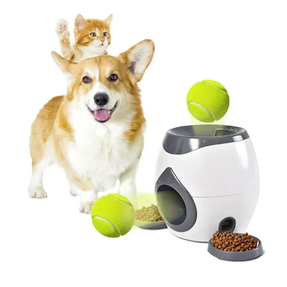 Automatic Pet Feeder Interactive Funny Throwing Smart Feeder Cat Interactive Toy - key words