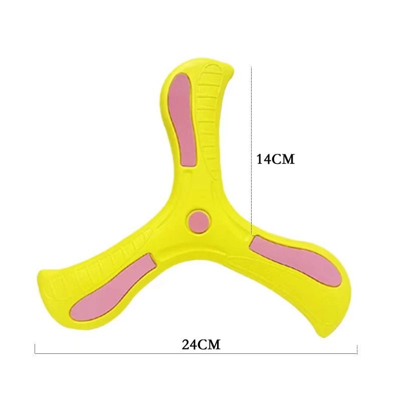 1PC Flying Boomerang Pet Dog Toy Outdoor Accessories Interactive Boomerang Outdoor Children Toys Pet Supplies Dog Training Toys - key words